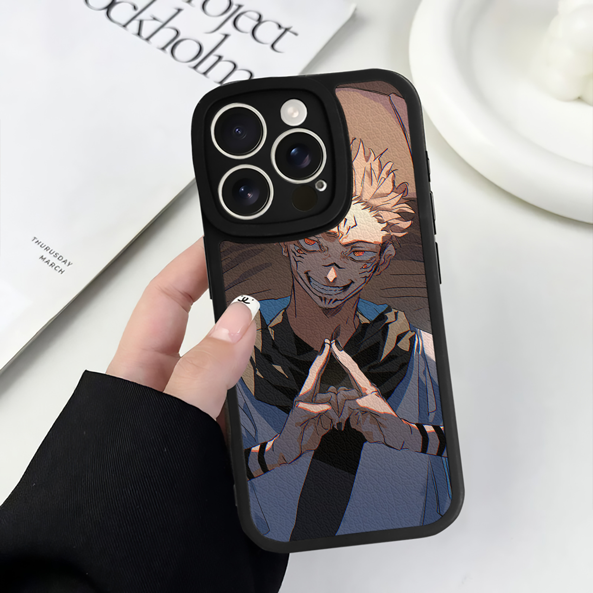 （画像用） SPY×FAMILY间谍家家酒 【iPhone 16シリーズ対応】シリコンスマホケース（レザー調） 材質：シリコン